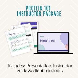 protein 101 product mock up image