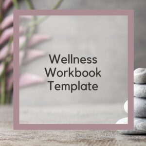 wellness workbook product image